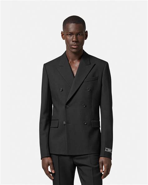 versace tuxedo pants|versace double breasted blazer.